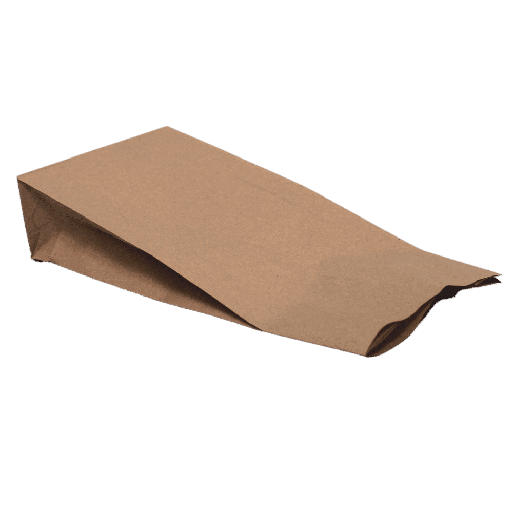 General Purpose Brown Paper Bags - 150x65x305mm, 215mm Gusset