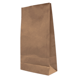 General Purpose Brown Paper Bags - 215x90x385mm, 305mm Gusset