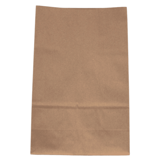 General Purpose Brown Paper Bags - 260x130x405mm, 390mm Gusset