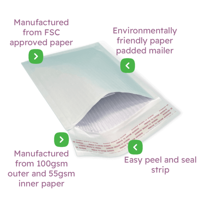 Paper Padded Envelopes / Mailers Infographic