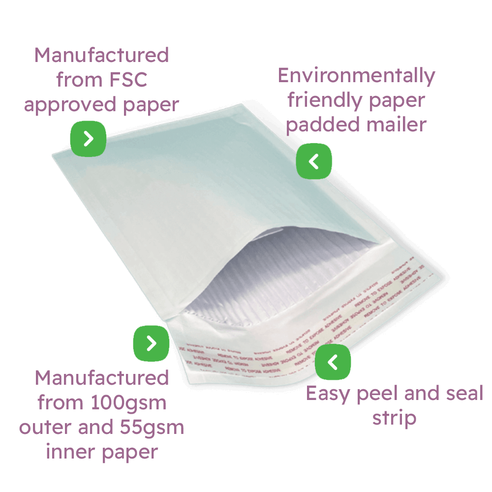 Paper Padded Envelopes / Mailers Infographic