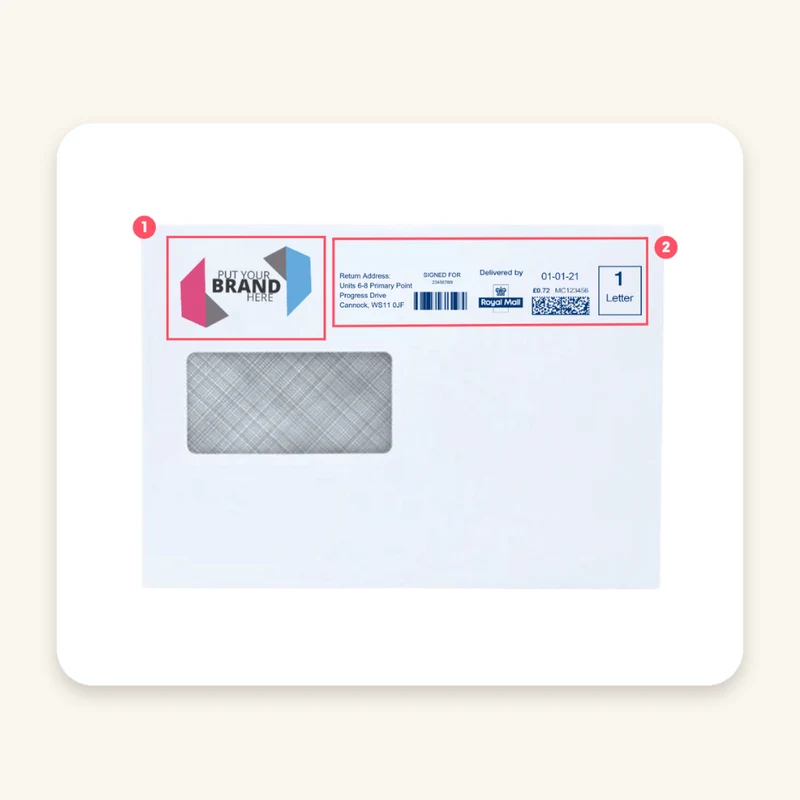 Custom Printed Franking Logos Custom Printed Franking Logos