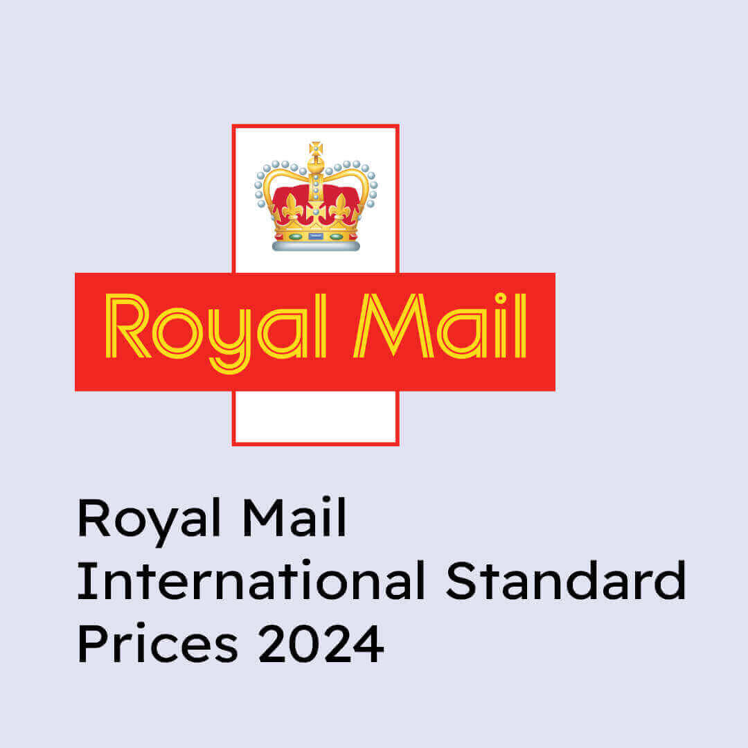 Royal Mail International Standard Prices 2024