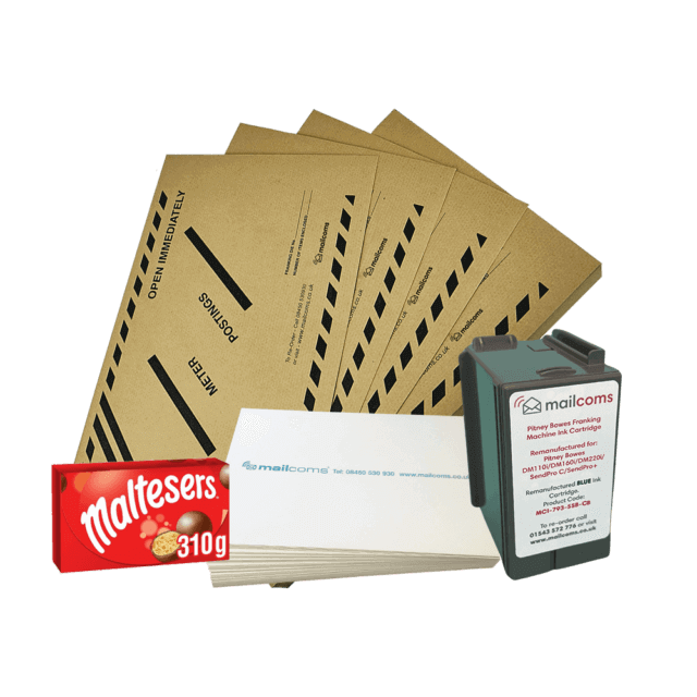 Pitney Bowes DM110i Ultimate Franker Bundle – Compatible Ink