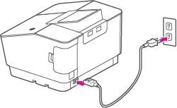 Connecting the Mailsend Lite to the power source Connecting the Mailsend Lite to the power source