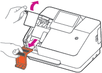 Removing the orange protector from the Mailsend Lite Removing the orange protector from the Mailsend Lite