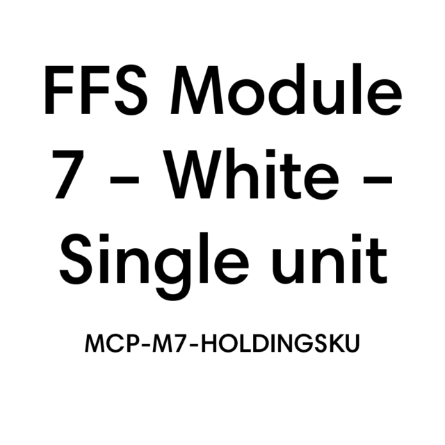 FFS Module 7 - White - Single unit