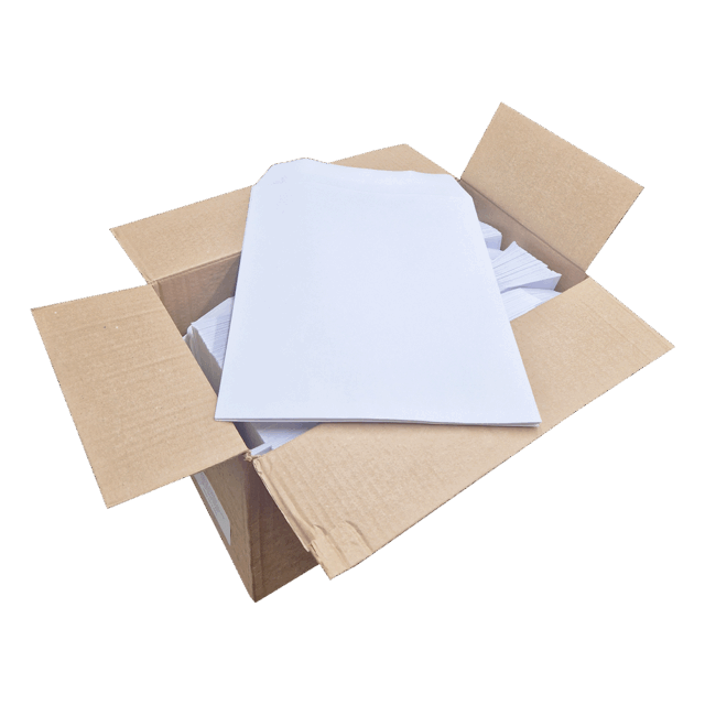 400 White Self Seal Plain (Non Window) Envelopes (305mm x 248mm) - Image 3