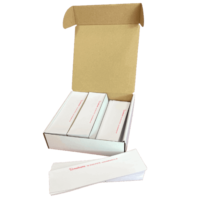 FP Mailing Postbase Fusion A120 Extra long (215mm) Single Cut Franking Labels