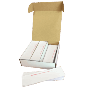 FP Mailing Postbase Fusion Auto Extra long (215mm) Single Cut Franking Labels