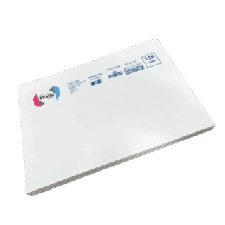 Custom Franking Logo for C5 Non Windowed Gummed Envelopes (162mm x 229mm) - Box of 500
