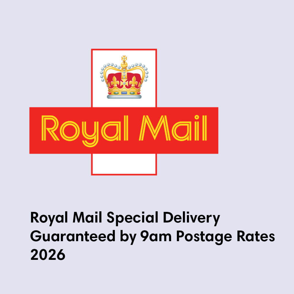 Royal Mail Special Delivery Guaranteed by 9am 2026
